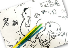 DIGITAL- 2025 Merrick D E F Children’s Dinosaur ACTIVITY BOOK *PRINT REQ’D* 13p