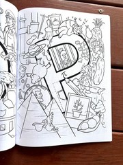 The Ultimate Alphabet Coloring Book 3 By Alannah Dyer- 8.5×11 in. Ages 4-8 Fun