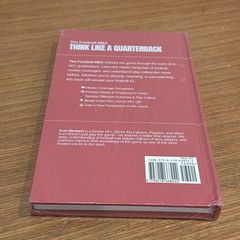 Think Like A Quarterback by Kurt Benkert 2025 Hardcover The Football MBA UNUSED