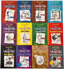 A Libray of Diary of a Wimppy Kid 1-24 Books Complete Collection Box Set Paperba