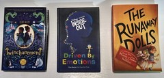 Disney Hyperion Various Hardcover Paperback Books Lot of 3 Inside Out Books