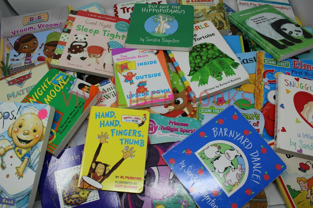 Lot of 20 – Board Books for Children’s/ Kids/ Toddler Babies/Preschool/Daycare