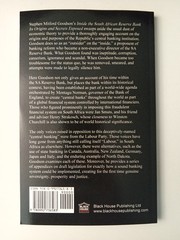 Inside the South African Reserve Bank by Stephen Goodson PB