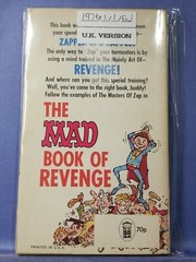 UNITED KINGDOM MAD Magazine Paperback Book: THE MAD BOOK OF REVENGE 1976 1ST FN