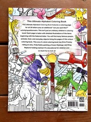 The Ultimate Alphabet Coloring Book 2 By Alannah Dyer- 8.5×11 in. Ages 4-8 Fun