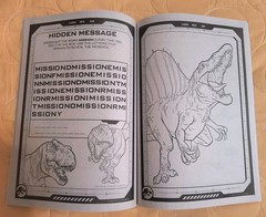 Jurassic World Dinosaurs Coloring/Activity Book with Tear/Share Pages 🆕🆓ship!