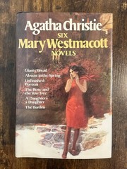 Agatha Christie Mary Westmacott 6 Novels HCDJ Avenel 1986