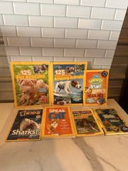 National Geographic Kids Mixed Lot Of 7 Books (411)